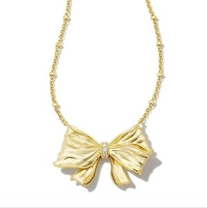 Kendra Scott x LoveShackFancy Bow Necklace